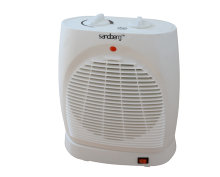 Värmefläkt 1000/2000W Sandberg